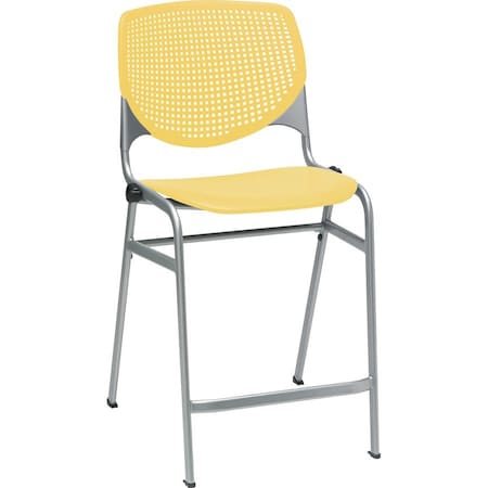 Kfi Counter Height Stool, Yellow CT2300-P12