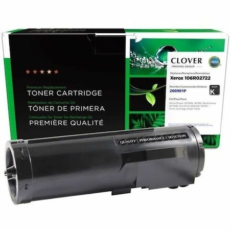 Cig Clover Imaging Remanufactured High Yield Toner Cartridge for Xerox 106R02722 200901P