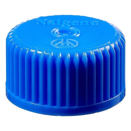 Nalgene Closure, Blue, 27 mm Dia, PK1000 362150-6240