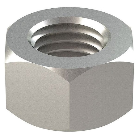 Zoro Select Finish Nut, Stainless Steel, 18-8, PK25 31-LHF-25C