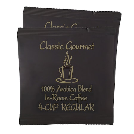 Diplomat Coffee Reg Coffee Classic Gourmet 4 Cup 200cs, 200PK C-CF-CG-4R