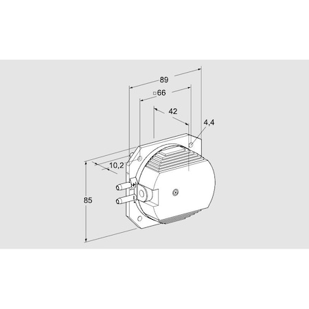 Honeywell Kromschroder SW, PRESS, AIR, DL 2E 1 KS84444150