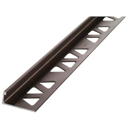 M-D Building Products Tile Edge 3/8In X 8Ft Pewter 31352
