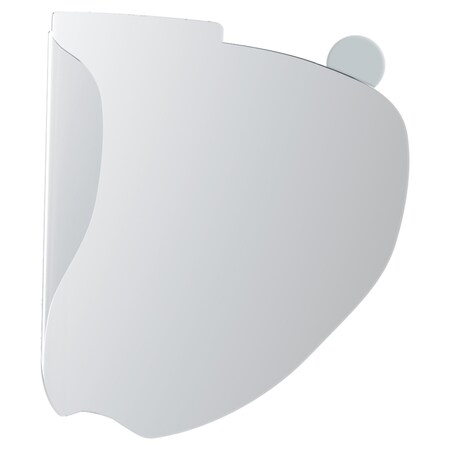 Msa Safety Tear Off Foil, Clear Lens, Plastic 10246327