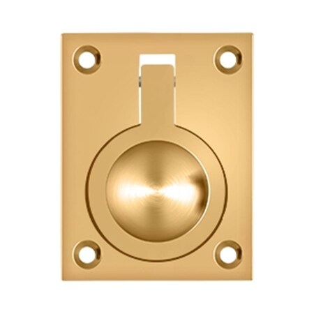 Patioplus 2.5 x 1.87 in. Flush Ring Pull, Lifetime PA864445