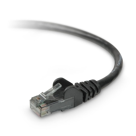 Belkin 6Ft Cat6 Snagless Patch Cable, Utp, Black Pvc Jacket, 23Awg, 50 A3L980-06-BLK-S