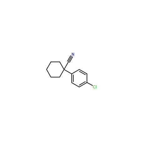 Ak Scientific 1-(4-Chlorophenyl)cyclohexanecarbonitrile (250mg), CAS 64399-28-6 9866AB-250mg