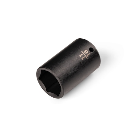 Tekton 1/4 Inch Drive x 11/16 Inch Semi-Deep 6-Point Impact Socket SID04017