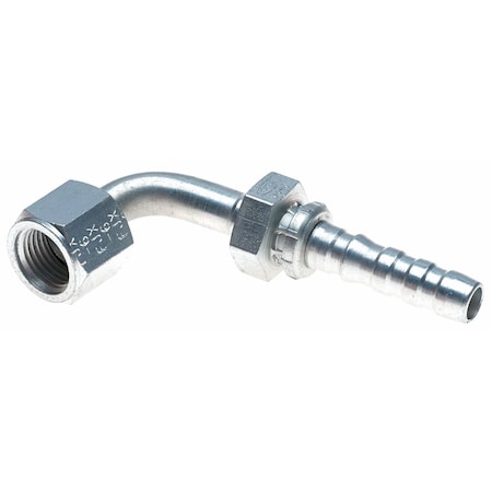 Gates Female JIC 37 Flare Swivel - 90 Bent Tube GlobalSpiral G20179-2020