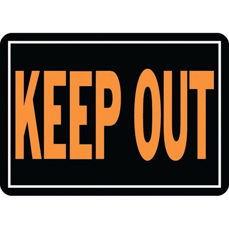 Hy-Ko Sign Keep Out 10X14In Aluminum 807