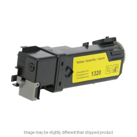 Dell Replacement 331-0779, YELLOW Compatible Toner, 1,400 page yield 331-0779  WM2JC