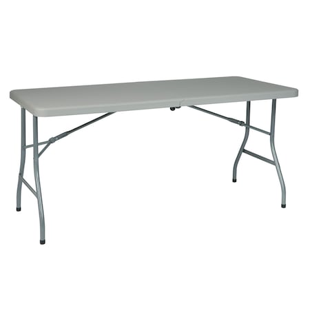 Office Star Products 5' Multi Purpose Center Fold Table BT5FQW
