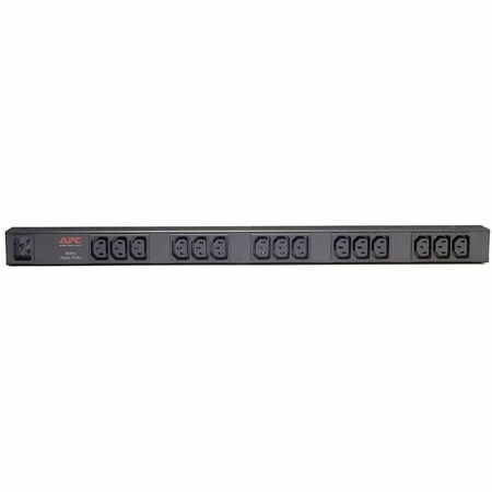Schneider Electric Power Strip, Rack Mounted, IEC 60320 C13, IEC 60320 C20, 8.2 ft., Black AP9572