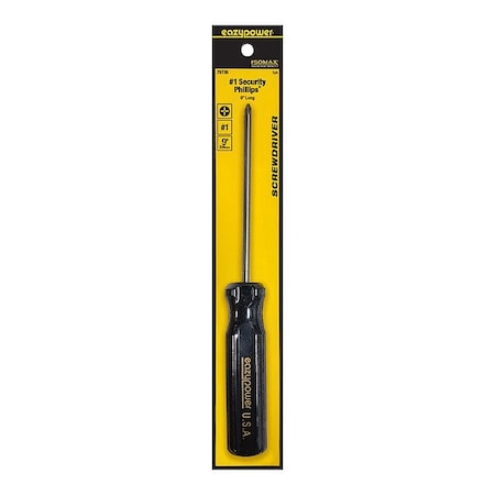 Eazypower Screwdriver, Phillips, #1, Round 79736