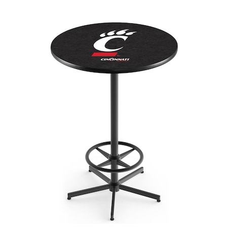 Holland Bar Stool Co 42" Black Cincinnati Pub Table L216B4236Cincin