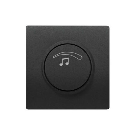 Siemens DELTA style Volume control Cover 3 W Antracite Cosso 5TG4812-0AC