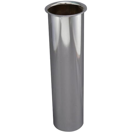 Plumb Pak Sink Tailpiece, 12 in, 8 in L, Flange, Brass PP-8CP