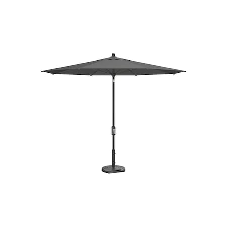 Treasure Garden 11 ft Patio Umbella, aluminum, fiberglass ribs, outdoor, Cast Slate UM841-09 40434 Cast Slate
