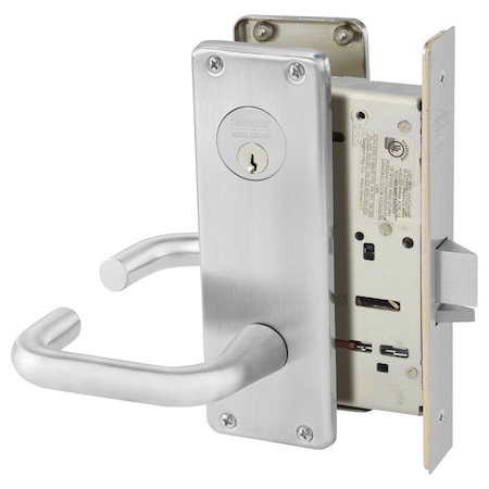 Sargent Grade 1 Storeroom or Closet Mortise Lock, J - Lever, WT - Escutcheon, Field Reversible, Conventiona 8204 WTJ 26D