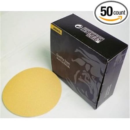 Mirka Abrasives 23-612-400 5 in. Gold Grip Disc P400 MRK-23-612-400