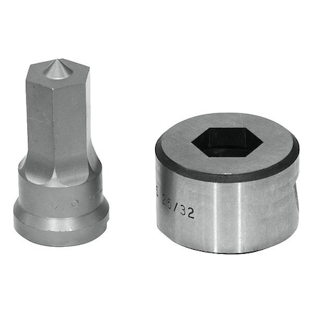 Edwards Hex Punch & Die Set ED9-PDH3/4