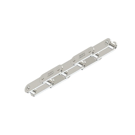 Senqcia Inspire Series SBR Conveyor Series Double Pitch Riveted Standard , 10 ft OAL, 1.5P, .469 Dia x .5 W C2060NPRB