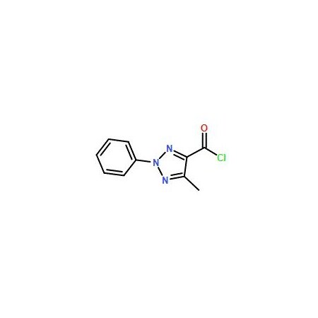 Ak Scientific 5-Methyl-2-phenyl-2H-1, 2, 3-triazole-4-carbonyl chloride (100mg), CAS 36401-55-5 Y8872-100mg