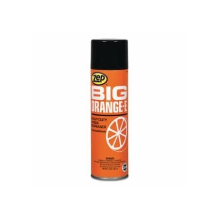Zep Blue & Gold BIG ORANGE-E, Industrial Degreaser, 22 oz, Aerosol Can, Orange, 12PK 019-18501