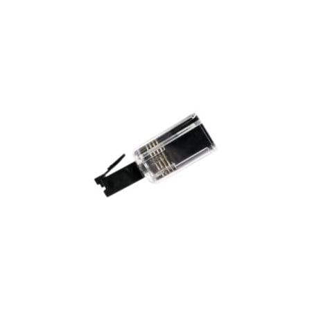 Softalk Phone Adapter - 1 x RJ-11 Phone Male - 1 x RJ-11 Phone Female - Black - 1 SOF21002