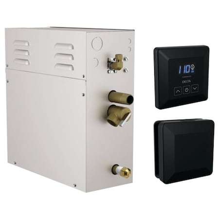 Delta Universal Showering Components: SimpleSteam Kit - 7.5kW 5P-EST07-BL