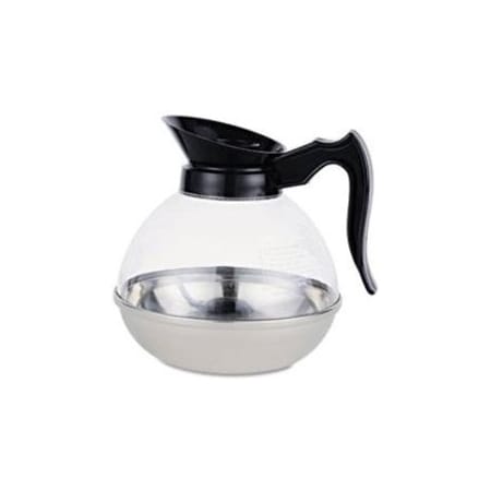 Coffee Pro Decanter OGFCPU12, Unbreakable Regular, 12 Cup, Stainless Steel/Polycarbonate OGFCPU12