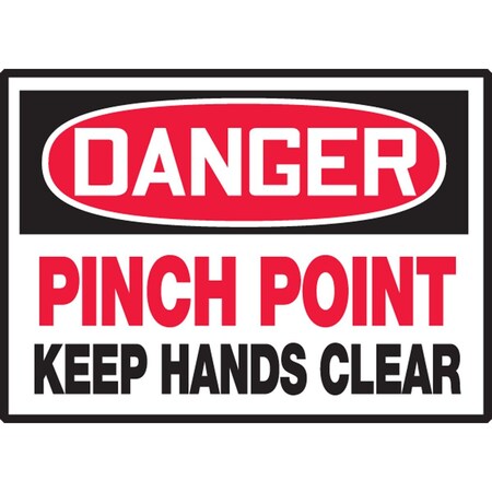 Accuform Danger Safety Label LEQM123XVE