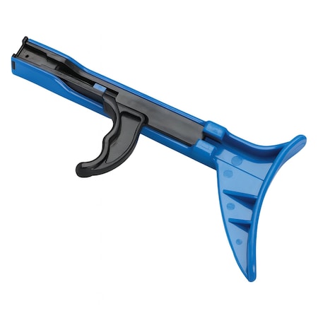 Grizzly Supply Cable Tie Tensioning Tool, Zip Tie Gun, For 0 to 18 lb Tensile Strength Nylon Ties, Plastic Body GS-Tool-NP-18