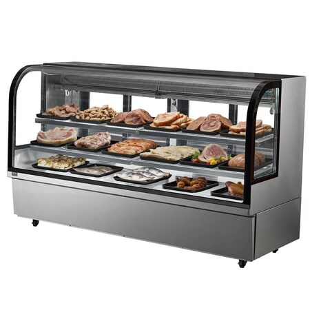Vevor Refrigerated Display Case Bakery Display Fridge Case 32 cu ft/901L 4-Tier GN-2000R2