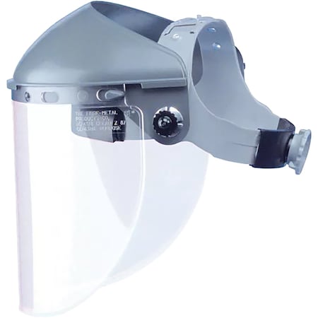 North Headgear for Faceshield Protection, 4" Crown F400