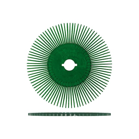 Dedeco SUNBURST 3'' TS DISCS DARK GREEN 50 GRIT (A/O), 12PK 2426