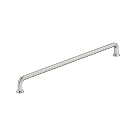 Amerock Factor 12-5/8 inch 320mm Center-to-Center Satin Nickel Cabinet Pull BP36966G10