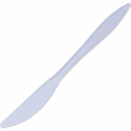 Genuine Joe Individually Wrapped Knife - White, 1000PK GJO20006