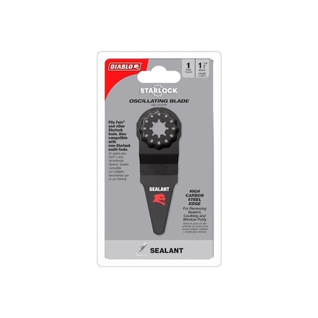 Freud Oscillating Blade Starlock 1-1/2in W High Carbon Steel Round Adhesive Removal DOSSEAL