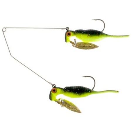 Tru Turn / Blakemore Tru Turn - Blakemore Reality Shad Buffet, 1.5 in. - Black-Chrome Wasabi BRBB15-030