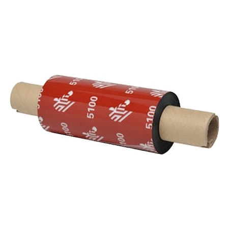 Zebra THERMAL TRANSFER RIBBON, Resin, Black 05100GS06407