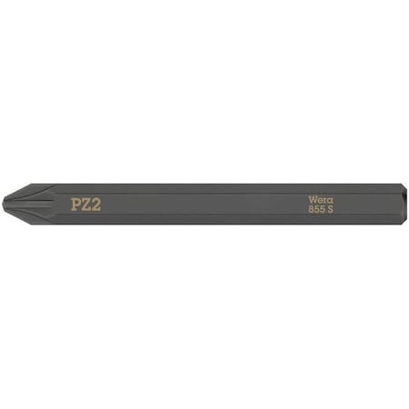 Wera 855 S Pozidriv bits for impact screwdrivers, PZ 3 x 70 mm 5018165001