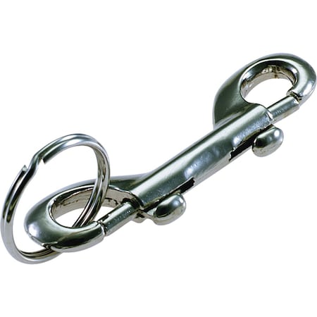Lucky Line Nickel-Plated Zinc 1-1/8''x3-1/2'' L. Key Chain 44901