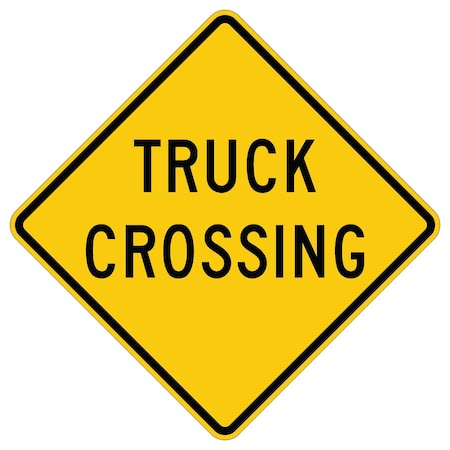 Sign Solutions Usa Traffic Sign, 30 in Width, Aluminum Sign, Diamond DUS06DFY3030W8-6