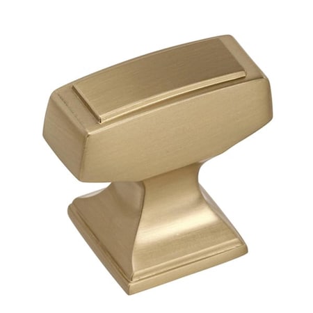 Amerock 1.25 in. Mulholland Cabinet Knob - Golden Champagne A53029 BBZ