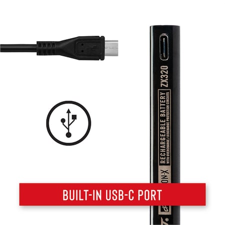 Coast Products Zx320 Zithion-X Rechargeable Usb-C Battery 30490