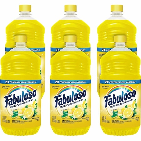 Fabuloso Multi-Purpose Cleaner - For Multipurpose, Multi Surface - Concentrate - 56 fl oz (1.8 quart), 6PK MX06157A