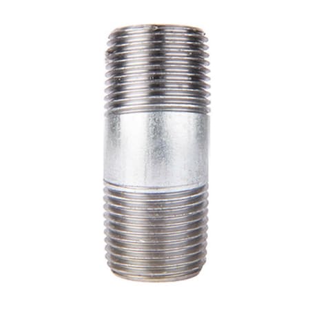Ace Trading - Nipple STZ Industries 1/2 in. MIP each X 1/2 in. D MIP Galvanized Steel 2 in. L Nipple 301UP12X2