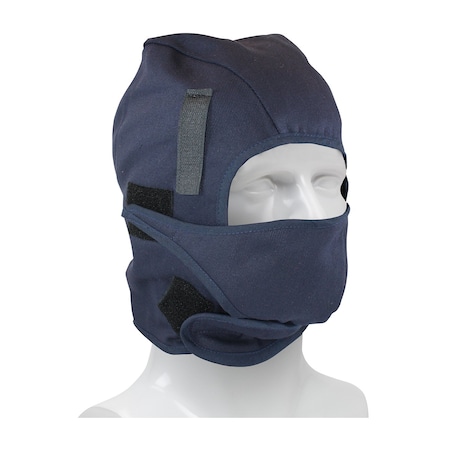 Pip 2-Layer Cotton Twill/Fleece Winter Liner w/Mouthpiece and FR Treated Outer Shell, Mid Length 364-ML2FMP