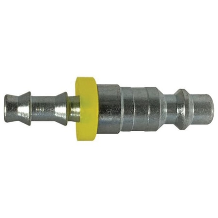 Midland Industries Industrial Interchange Plug, 3/8 in Push-On Hose Barbed, Steel 28561